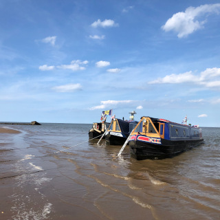 Beached on Sandbank