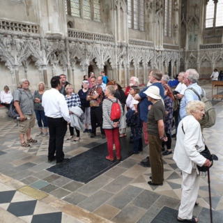 SPCC crew in Lady Chapel