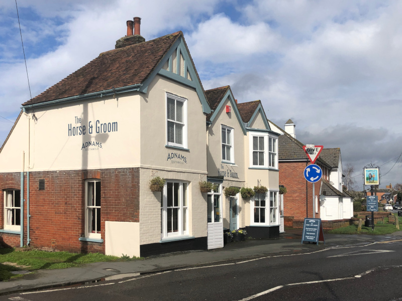 Horse and Groom